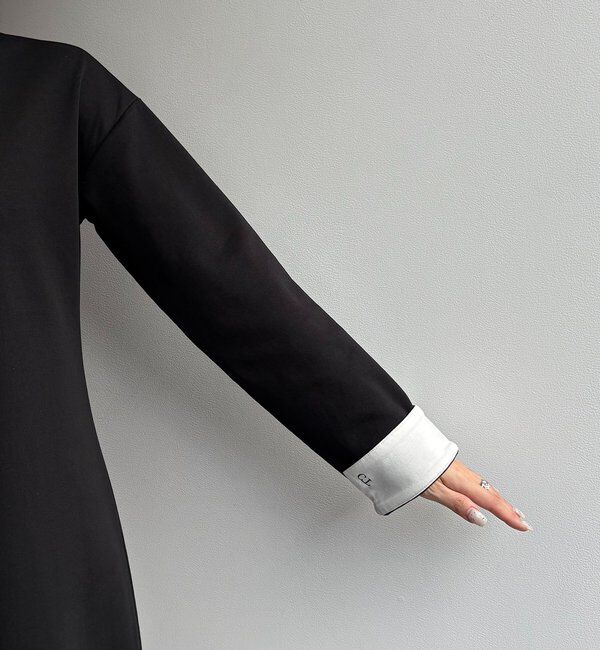  「【低身長サイズあり】〈C.L〉バイカラーポロカットワンピース」|ワンピース|