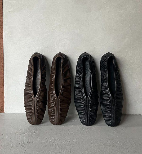  「ギャザーソフトフラットシューズ」|その他|