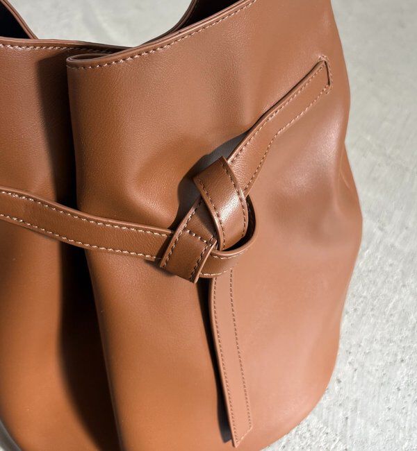  「ベルテッドバケットトートバッグ」|トートバッグ|