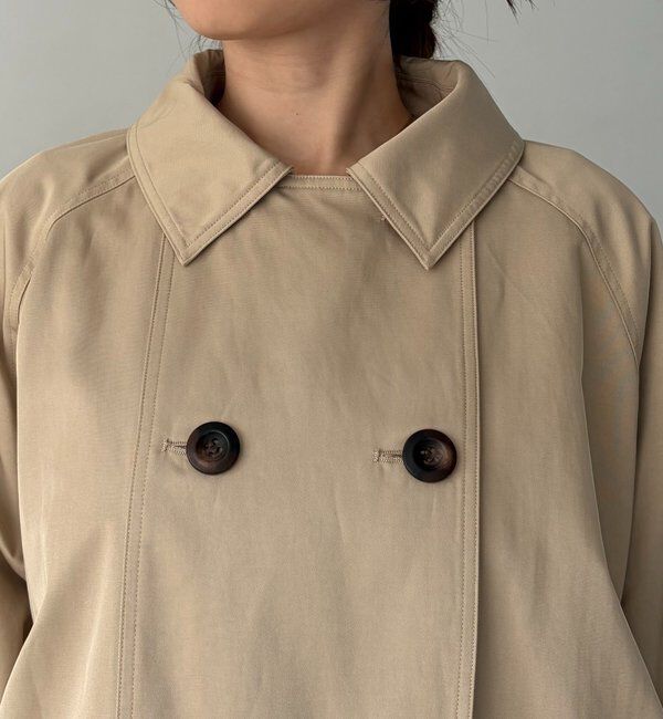  「【サイズ展開あり】バックギャザーコート」|その他|