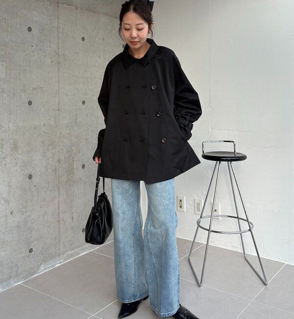  「【サイズ展開あり】バックギャザーコート」|その他|