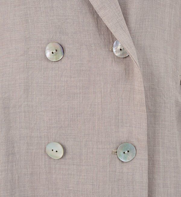  「【26SS予約】シアーウォッシャブルジャケット」|テーラードジャケット|