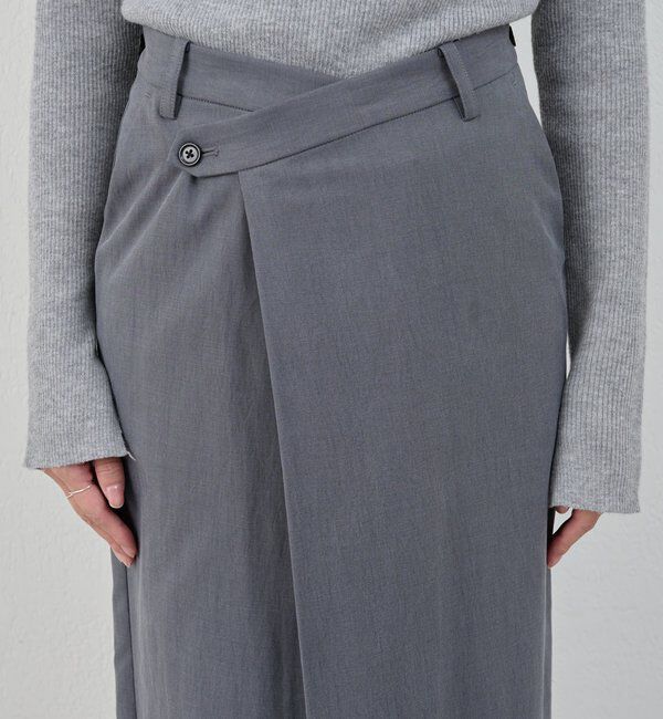  「【26SS予約】ウエストデザインスカート」|スカート|