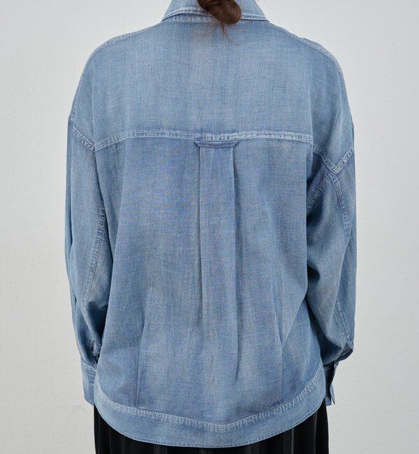  「【26SS予約】シアーデニムシャツ」|シャツ・ブラウス|
