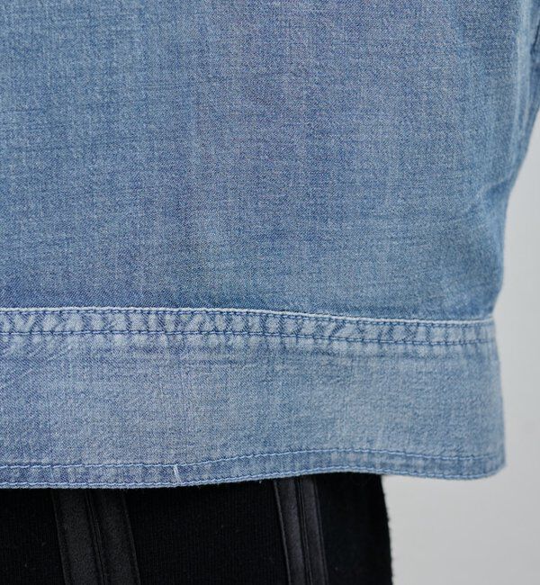  「【26SS予約】シアーデニムシャツ」|シャツ・ブラウス|