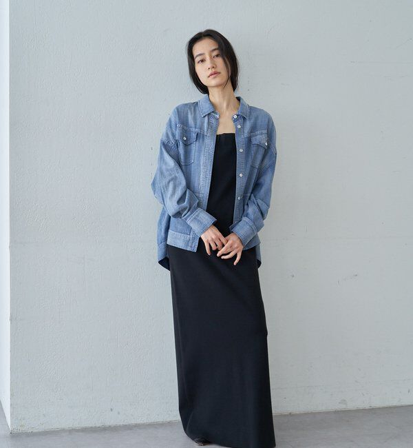  「【26SS予約】シアーデニムシャツ」|シャツ・ブラウス|