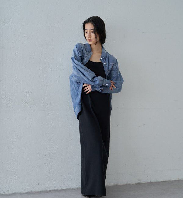 「【26SS予約】シアーデニムシャツ」|シャツ・ブラウス|