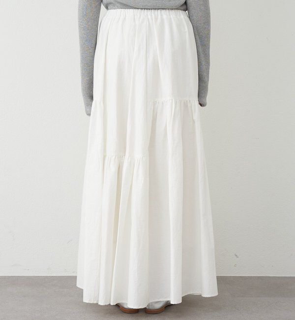  「【26SS予約】タフタボリュームスカート」|スカート|