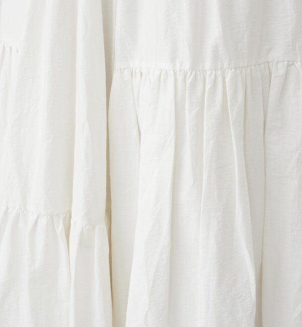  「【26SS予約】タフタボリュームスカート」|スカート|