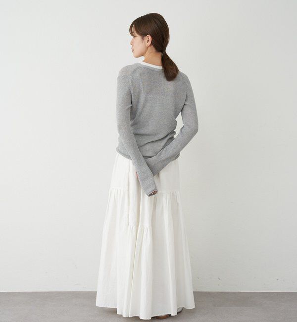  「【26SS予約】タフタボリュームスカート」|スカート|