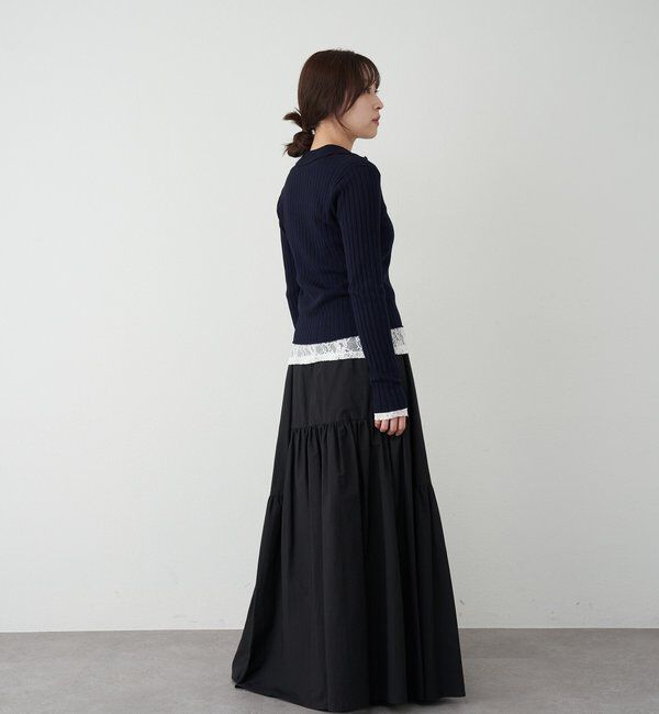  「【26SS予約】タフタボリュームスカート」|スカート|