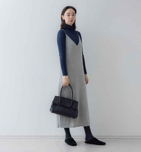 collex「ナチュラルファインヤーンキャミワンピース」|ニット・セーター|