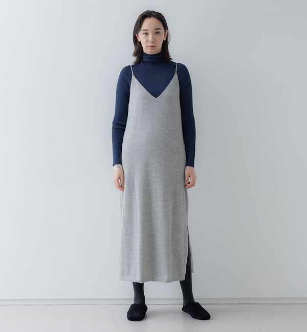 collex「ナチュラルファインヤーンキャミワンピース」|ニット・セーター|