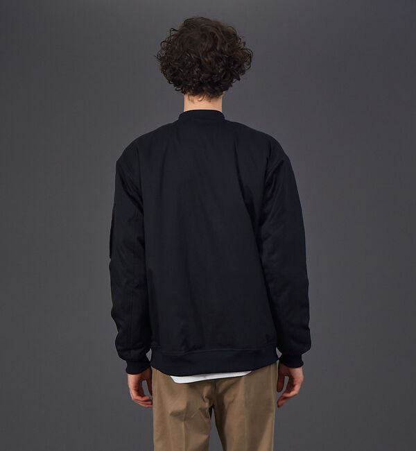 ABAHOUSE「【WWS / ワークウェアスーツ】洗えるMA-1 ブルゾン」|ブルゾン・スタジャン|