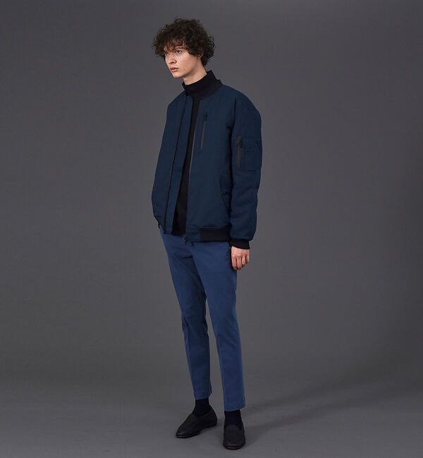 ABAHOUSE「【WWS / ワークウェアスーツ】洗えるMA-1 ブルゾン」|ブルゾン・スタジャン|