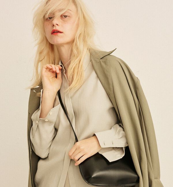 Rouge vif「【CHIMERE/シメール】スプリットレザーミニショルダーバッグ」|ショルダー・メッセンジャー|