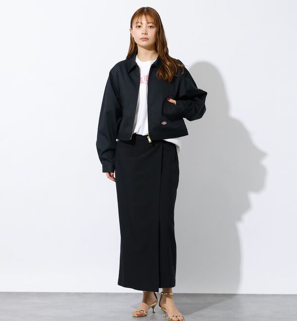 Rouge vif「【Dickies/ディッキーズ】Short Eisenhower Jacket」|ブルゾン・スタジャン|