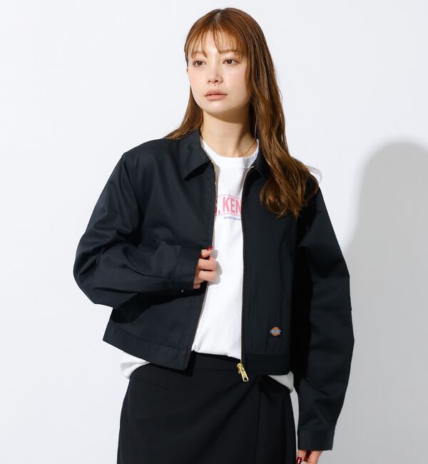 Rouge vif「【Dickies/ディッキーズ】Short Eisenhower Jacket」|ブルゾン・スタジャン|
