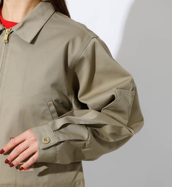 Rouge vif「【Dickies/ディッキーズ】Short Eisenhower Jacket」|ブルゾン・スタジャン|