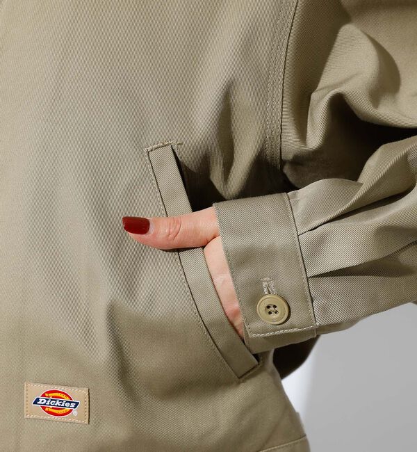 Rouge vif「【Dickies/ディッキーズ】Short Eisenhower Jacket」|ブルゾン・スタジャン|