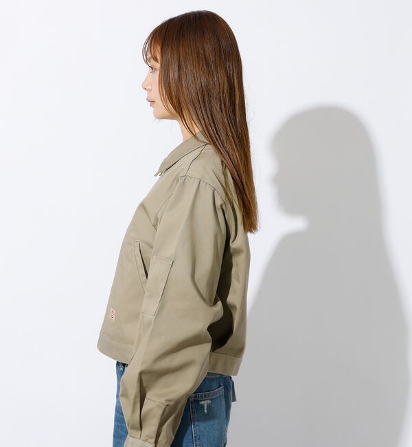 Rouge vif「【Dickies/ディッキーズ】Short Eisenhower Jacket」|ブルゾン・スタジャン|