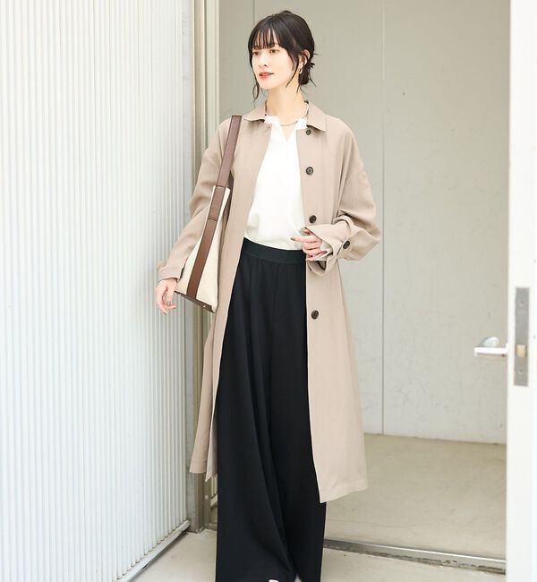 Rouge vif「ダブルフェイスプルオーバーブラウス【予約】」|シャツ・ブラウス|