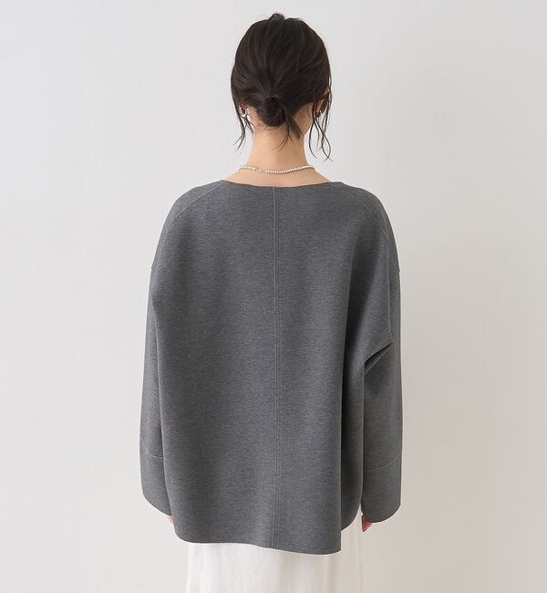 Rouge vif「ダブルフェイスプルオーバーブラウス【予約】」|シャツ・ブラウス|