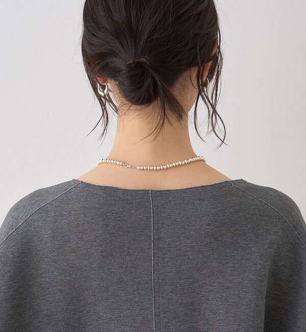 Rouge vif「ダブルフェイスプルオーバーブラウス【予約】」|シャツ・ブラウス|