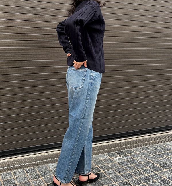 Rouge vif「【定番人気追加】【RED CARD/レッドカード】Jazz ルーズテーパードワイ」|デニム|