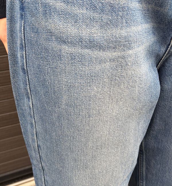 Rouge vif「【定番人気追加】【RED CARD/レッドカード】Jazz ルーズテーパードワイ」|デニム|