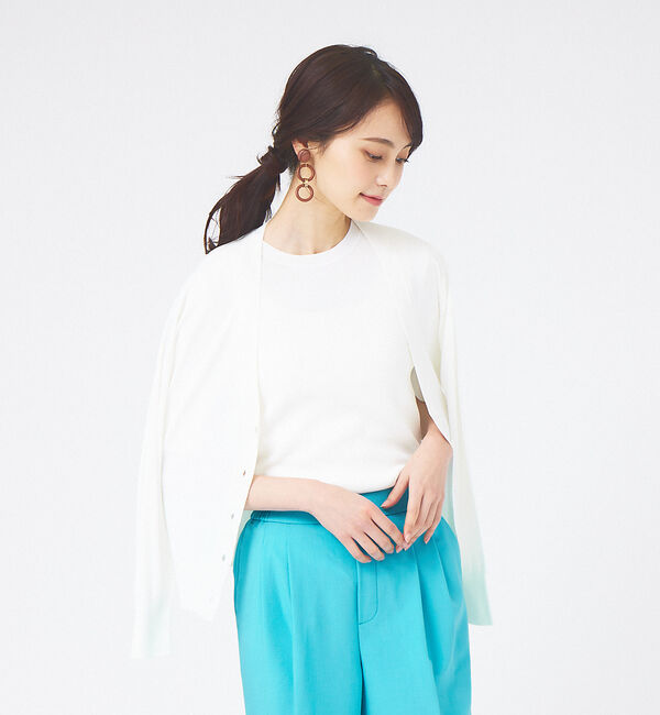 abahouse mavie「ウォッシャブルカーディガン」|カーディガン|