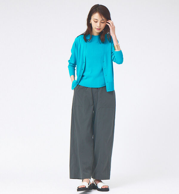 abahouse mavie「ウォッシャブルカーディガン」|カーディガン|