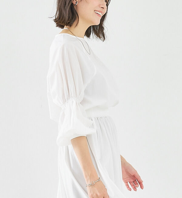 abahouse mavie「ナイロンストレッチプルオーバー」|シャツ・ブラウス|