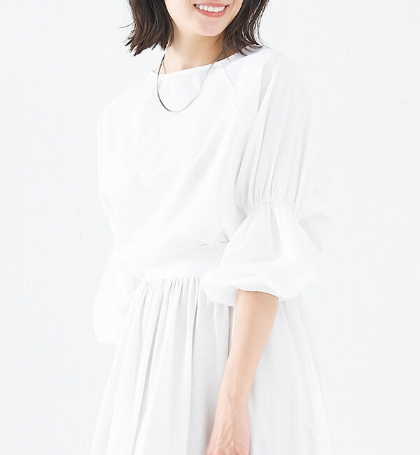 abahouse mavie「ナイロンストレッチプルオーバー」|シャツ・ブラウス|