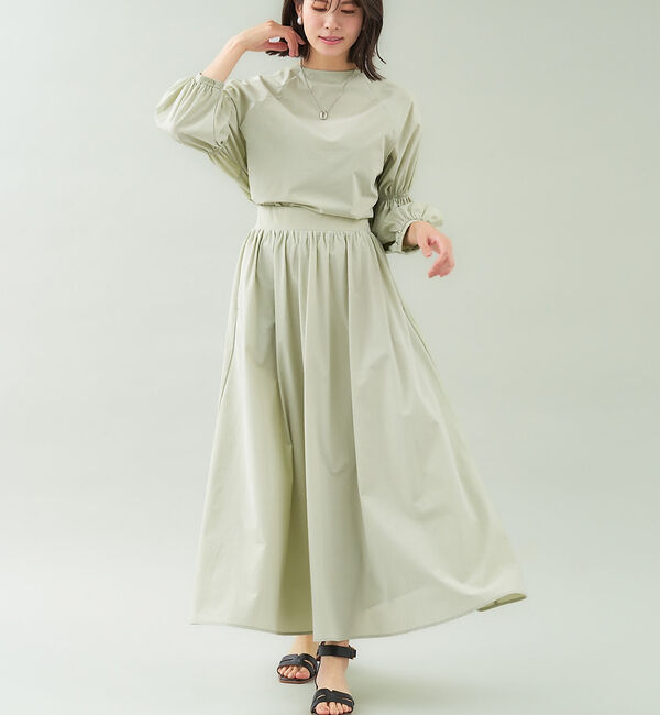 abahouse mavie「ナイロンストレッチプルオーバー」|シャツ・ブラウス|