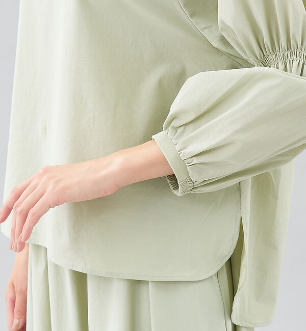 abahouse mavie「ナイロンストレッチプルオーバー」|シャツ・ブラウス|