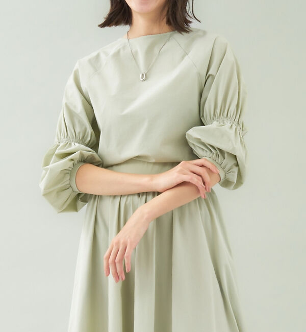 abahouse mavie「ナイロンストレッチプルオーバー」|シャツ・ブラウス|