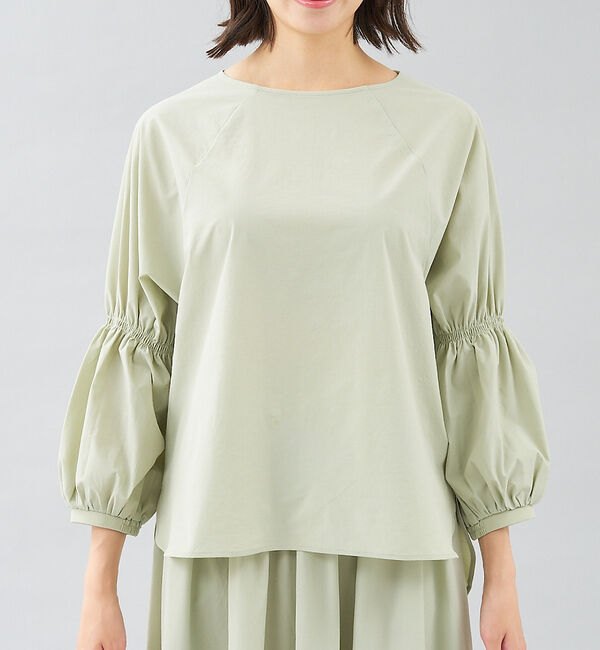 abahouse mavie「ナイロンストレッチプルオーバー」|シャツ・ブラウス|