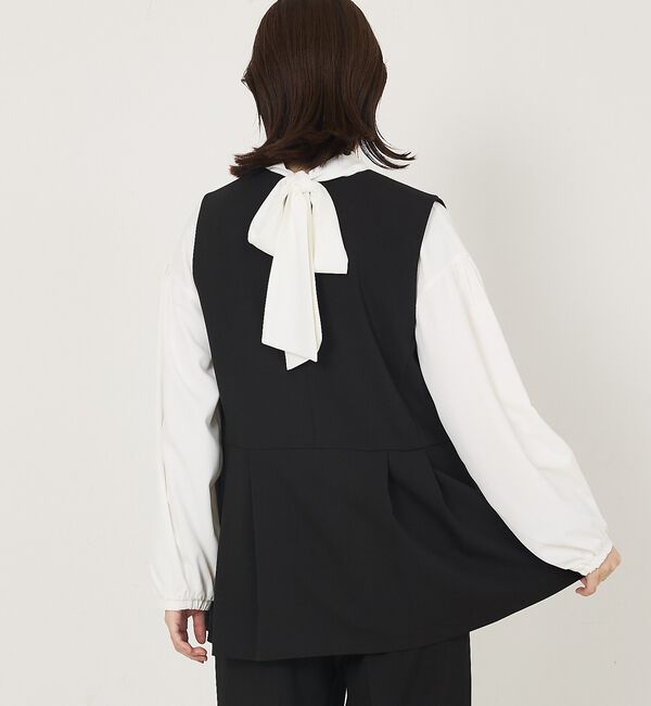 abahouse mavie「ボウタイ2WAYブラウス」|シャツ・ブラウス|