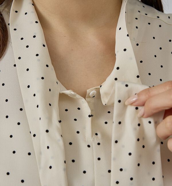 abahouse mavie「ボウタイ2WAYブラウス」|シャツ・ブラウス|