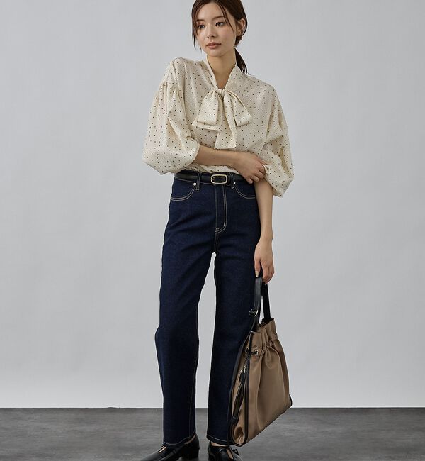 abahouse mavie「ボウタイ2WAYブラウス」|シャツ・ブラウス|