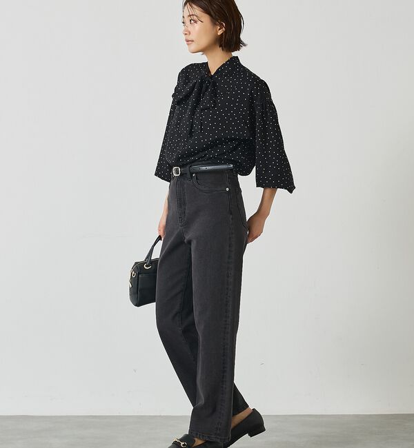 abahouse mavie「ボウタイ2WAYブラウス」|シャツ・ブラウス|