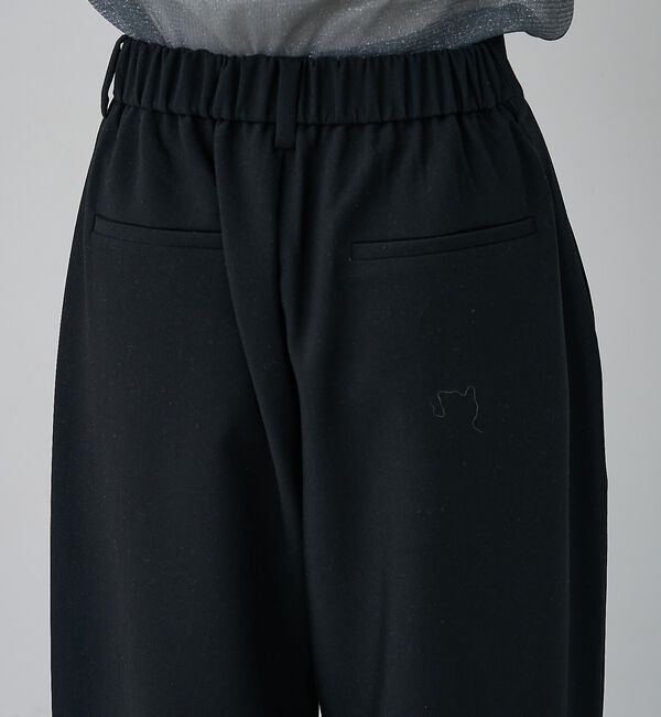 abahouse mavie「【後ろウエストゴム】ダブルクロスカーブパンツ」|その他|