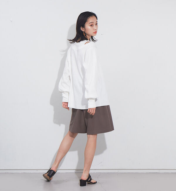 NOMINE「アメスリタンクレイヤードハニカムプルオーバー」|Tシャツ・カットソー|