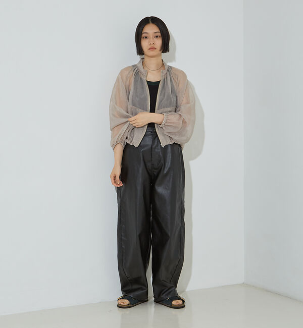 NOMINE「シアー ライトブルゾン」|ブルゾン・スタジャン|