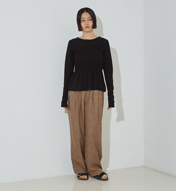 NOMINE「スパーク ビスチェ ロンT」|Tシャツ・カットソー|