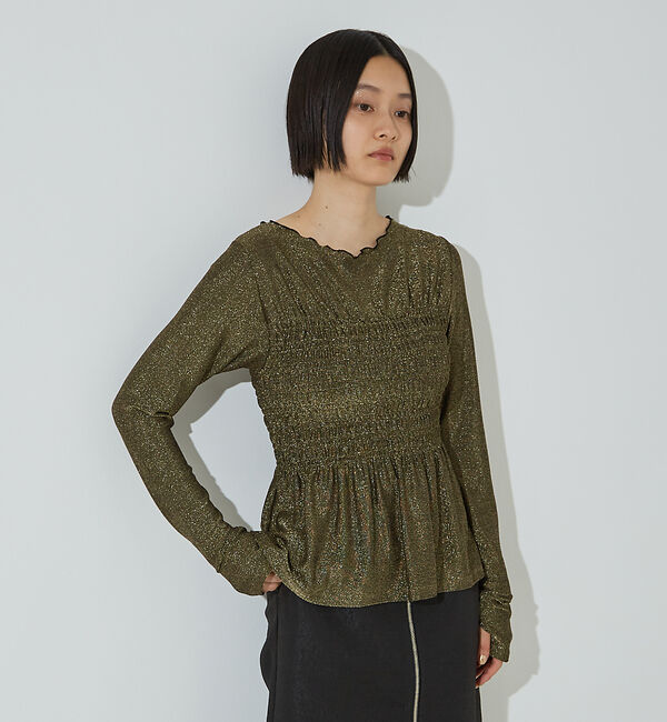 NOMINE「スパーク ビスチェ ロンT」|Tシャツ・カットソー|