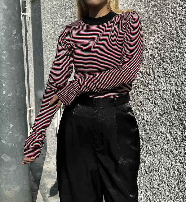 NOMINE「【Miller】パネルロングスリーブロンT」|Tシャツ・カットソー|