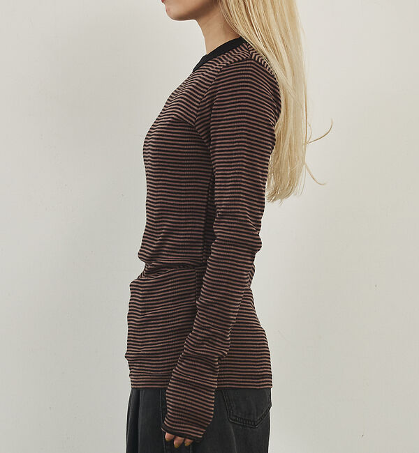 NOMINE「【Miller】パネルロングスリーブロンT」|Tシャツ・カットソー|