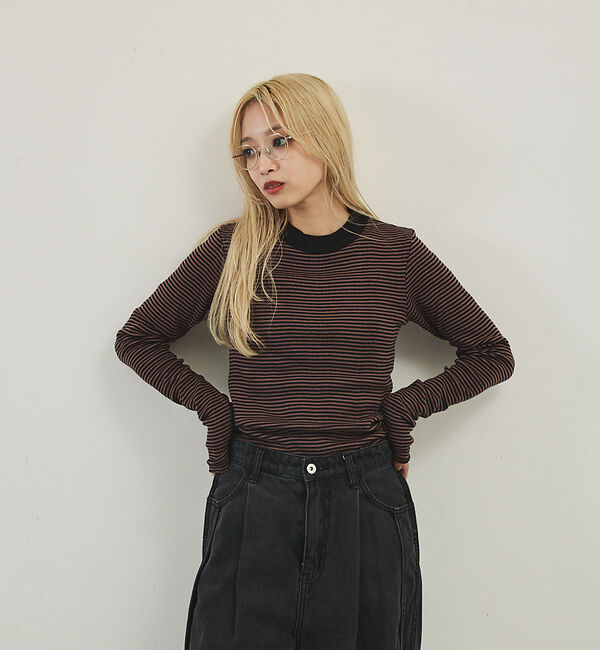 NOMINE「【Miller】パネルロングスリーブロンT」|Tシャツ・カットソー|